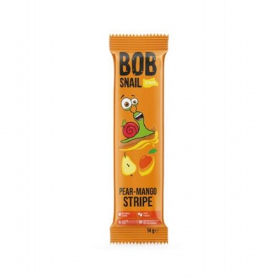 Ovocný plátok, 14 g, BOB SNAIL, hruška-mango