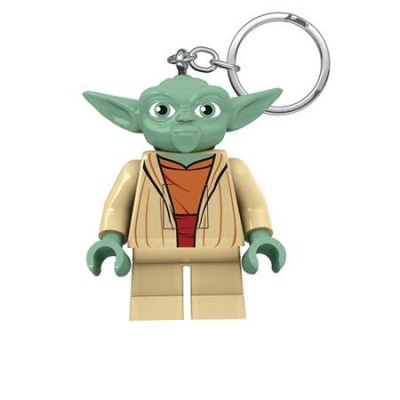 Kľúčenka, s LED svetlom, LEGO  "Star Wars Yoda"