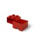 Úložný box, zásuvkový, LEGO "Brick", červený