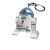 Kľúčenka, s LED svetlom, LEGO "Star Wars R2D2"