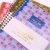 Špirálový zošit, A5, linajkový, 100 listov, PUKKA PAD "Floral Jotta Notebook", mix