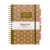 Špirálový zošit, B5, linajkový, 100 listov, PUKKA PAD "Floral Project Book", mix