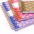 Špirálový zošit, B5, linajkový, 100 listov, PUKKA PAD "Floral Project Book", mix