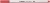 Vláknová fixka, STABILO "Pen 68 brush", hrdzavá červená