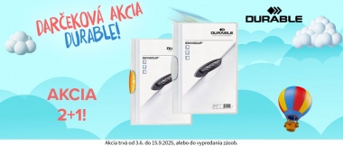 Darčeková akcia DURABLE!